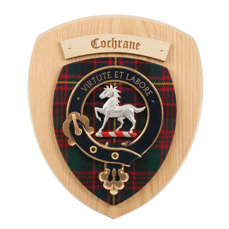 cochrane clan wall plaque