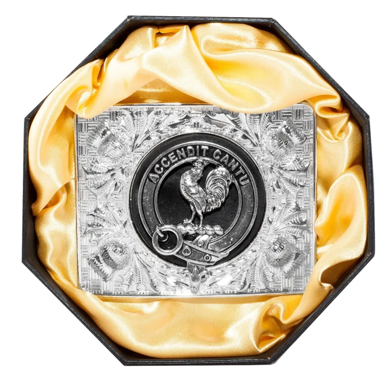 cockburn clan belt buckle