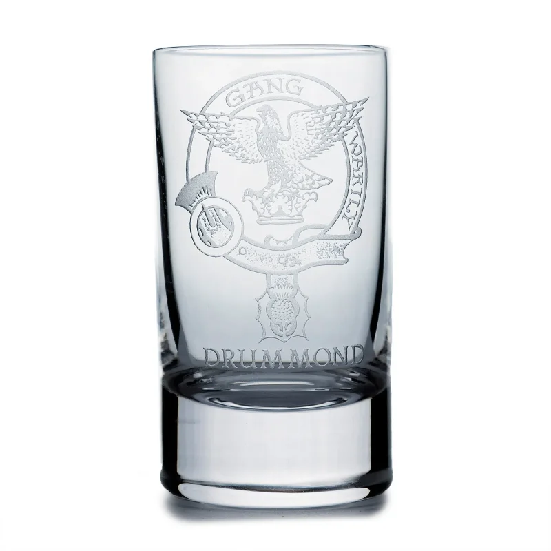 collins crystal clan drummond shot glass