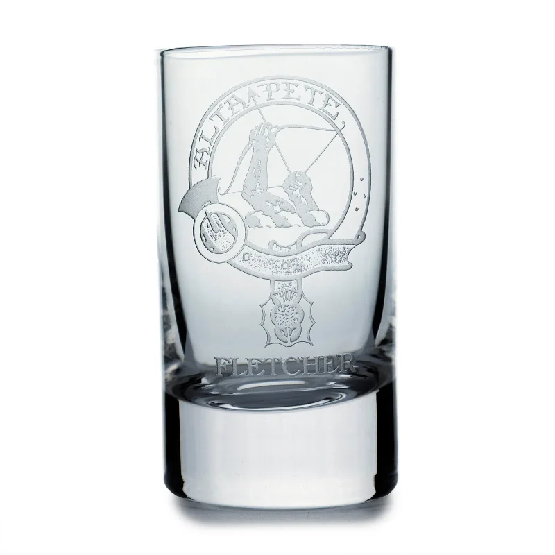 collins crystal clan fletcher shot glass