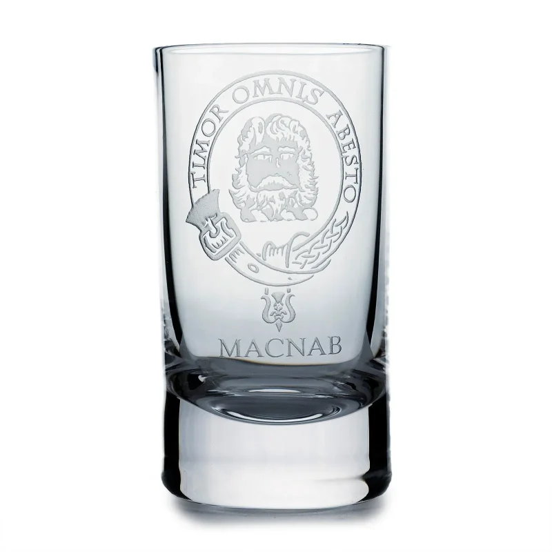 collins crystal macnab clan shot glass