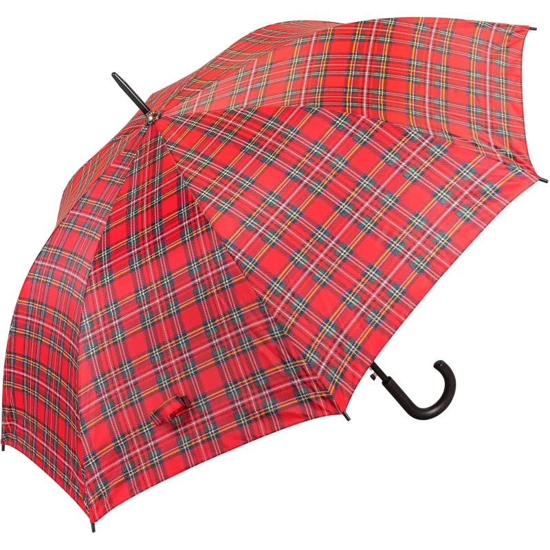 compact tartan walker umbrella