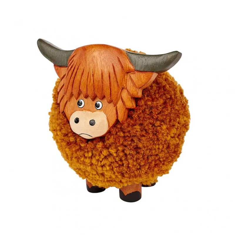 coo pom pom mini standing plush