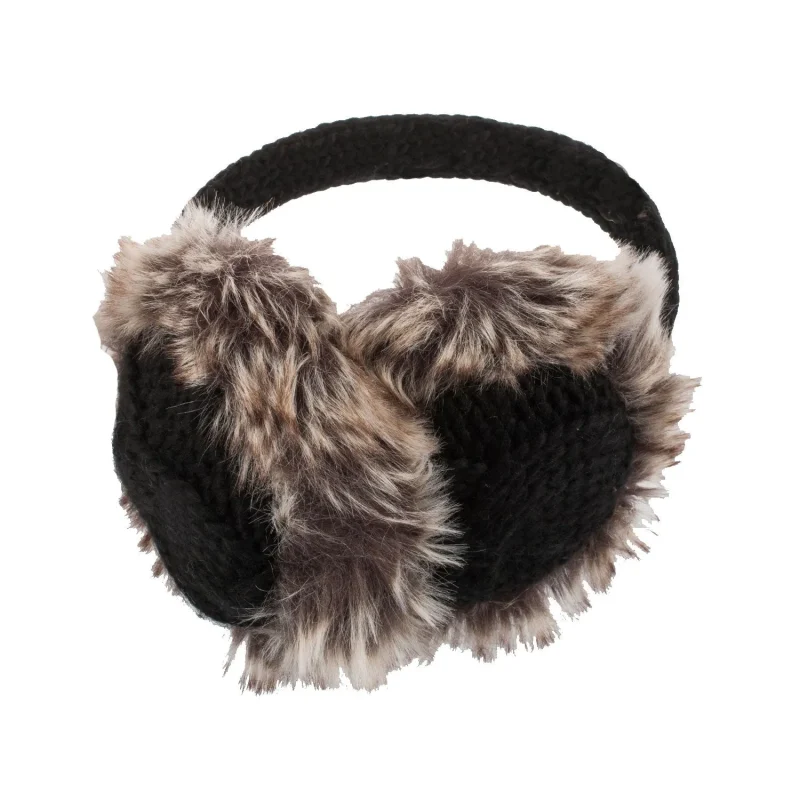 cozy cable knit earmuffs