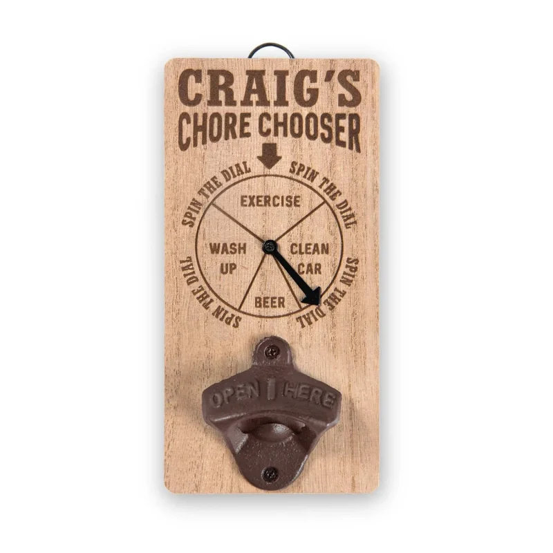 craig chore chooser bottle opener