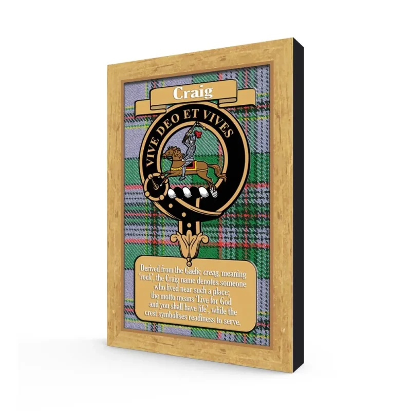 craig clan books scottish genealogy history