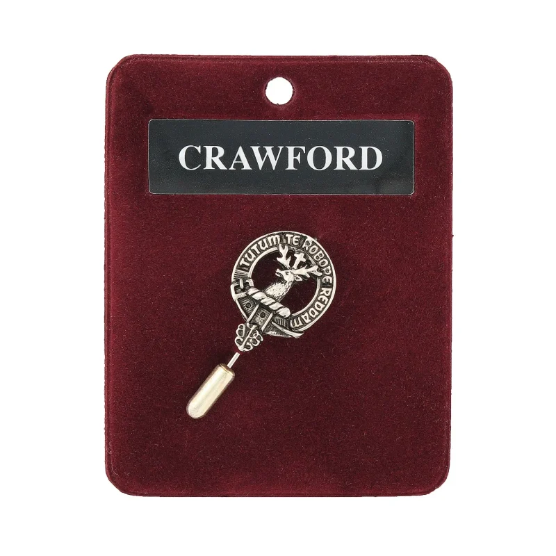 crawford art pewter lapel pin