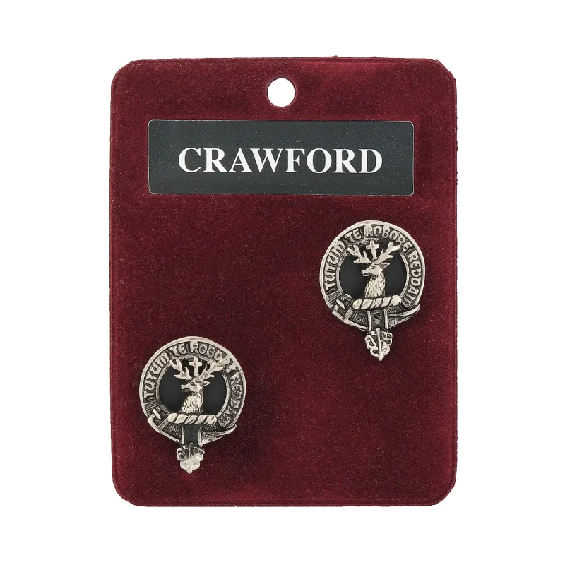 crawford pewter cufflinks artistic design