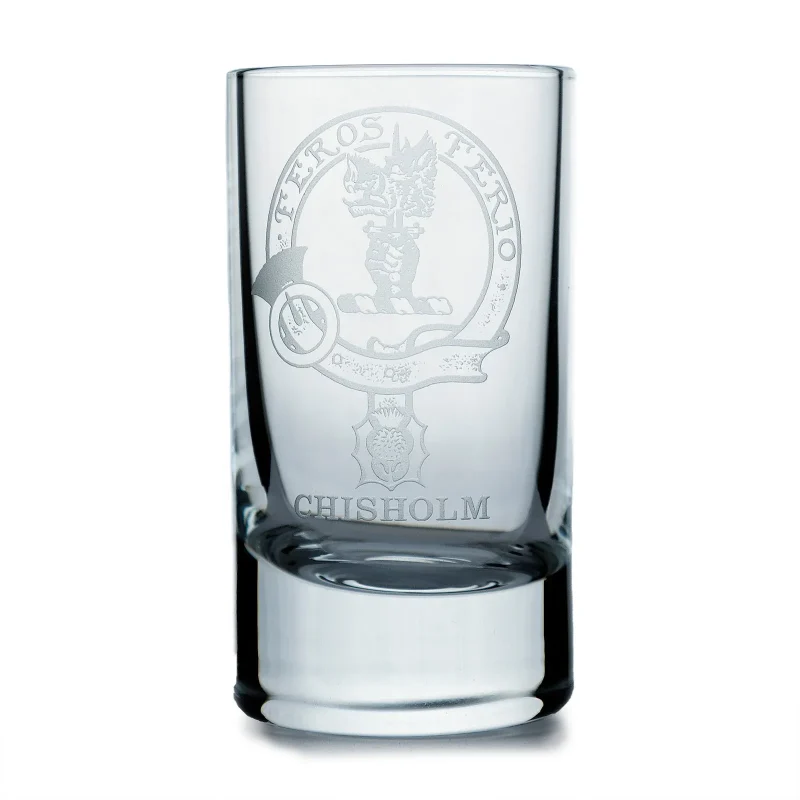 crystal clan collins shot glass chisholm