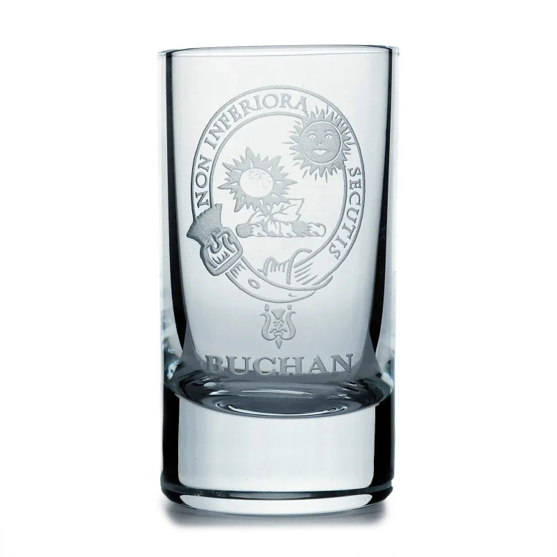 crystal clan collins shot glasses by buchan