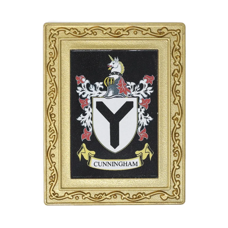 cunningham coat of arms fridge magnet