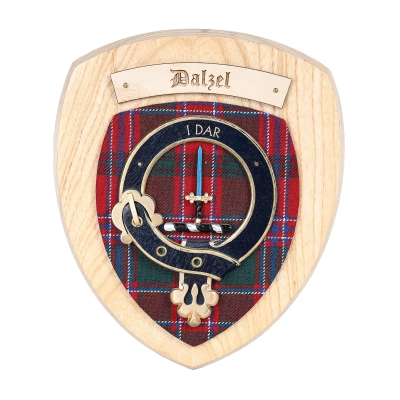 dalzel clan wall plaque