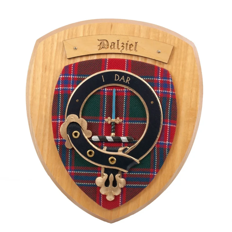 dalziel clan wall plaque