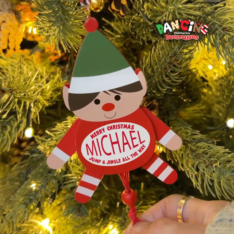 dancing michael christmas decoration scaled