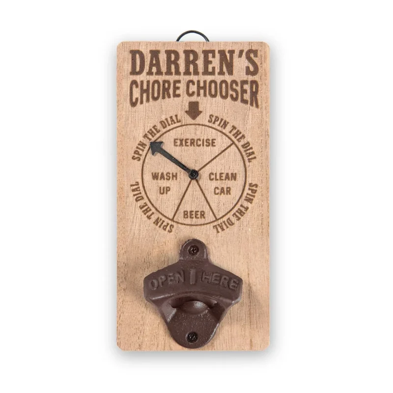 darren chore chooser bottle opener