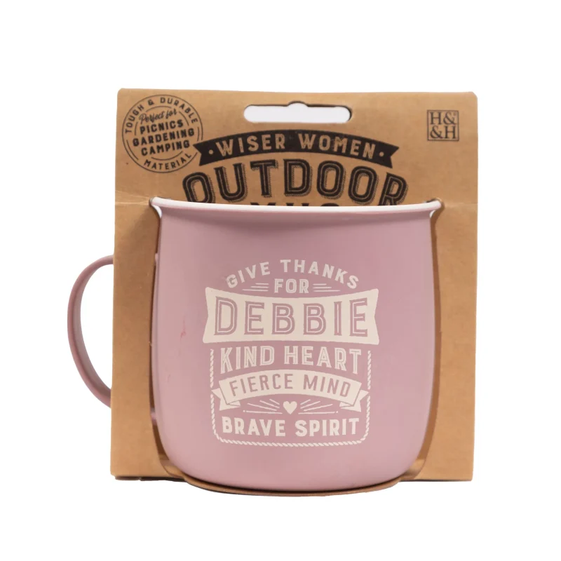 debbie h h outdoor mug