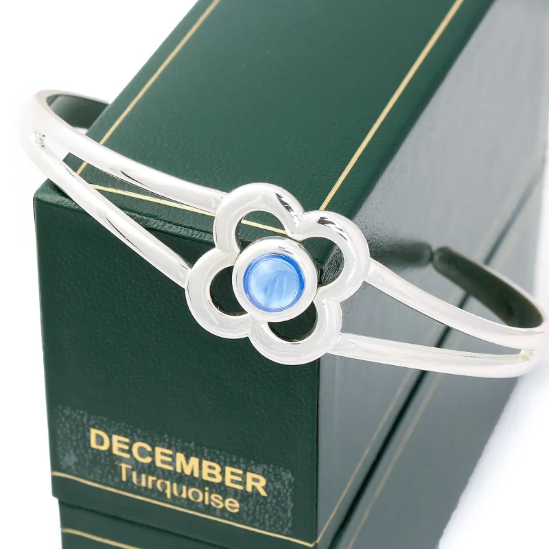 december art pewter bangle