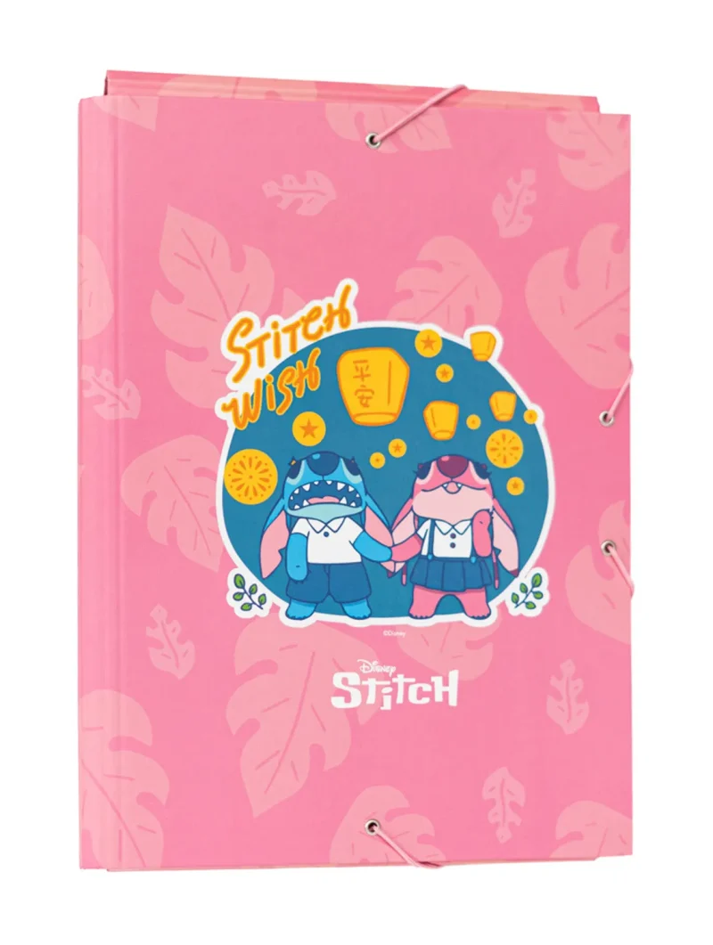 disney stitch flap folder