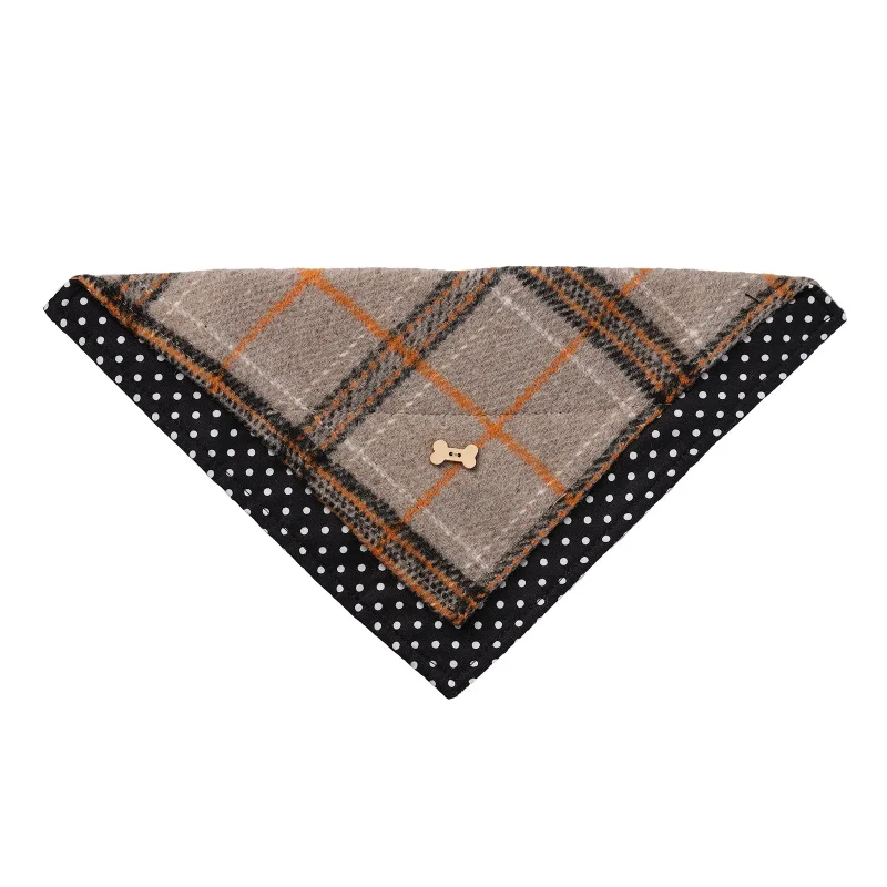 dog tartan bandana for pets