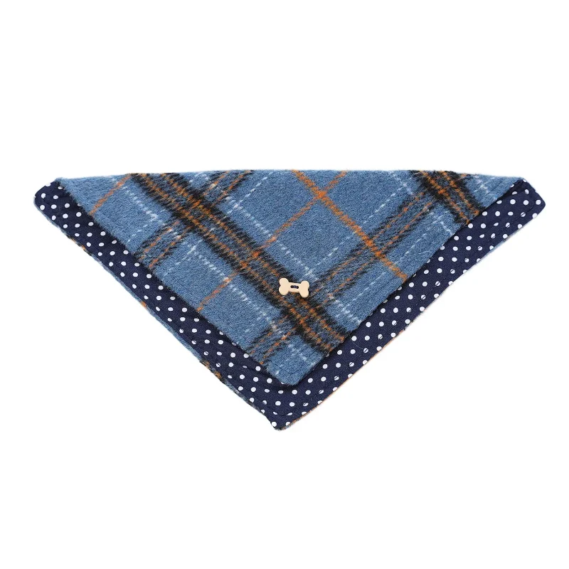 dog tartan plaid bandana