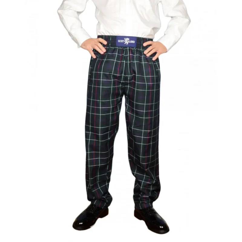 donnellis mackenzie tartan trousers for men