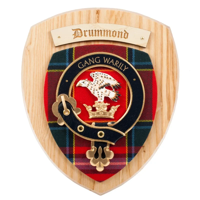 drummond clan wall plaque