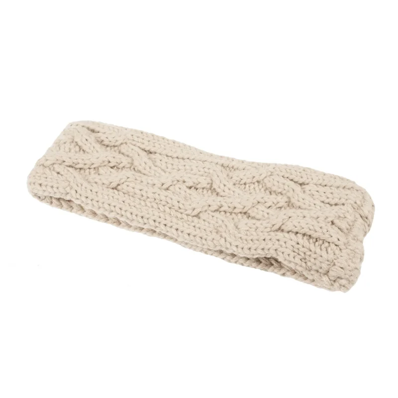 eco friendly cable knit headband