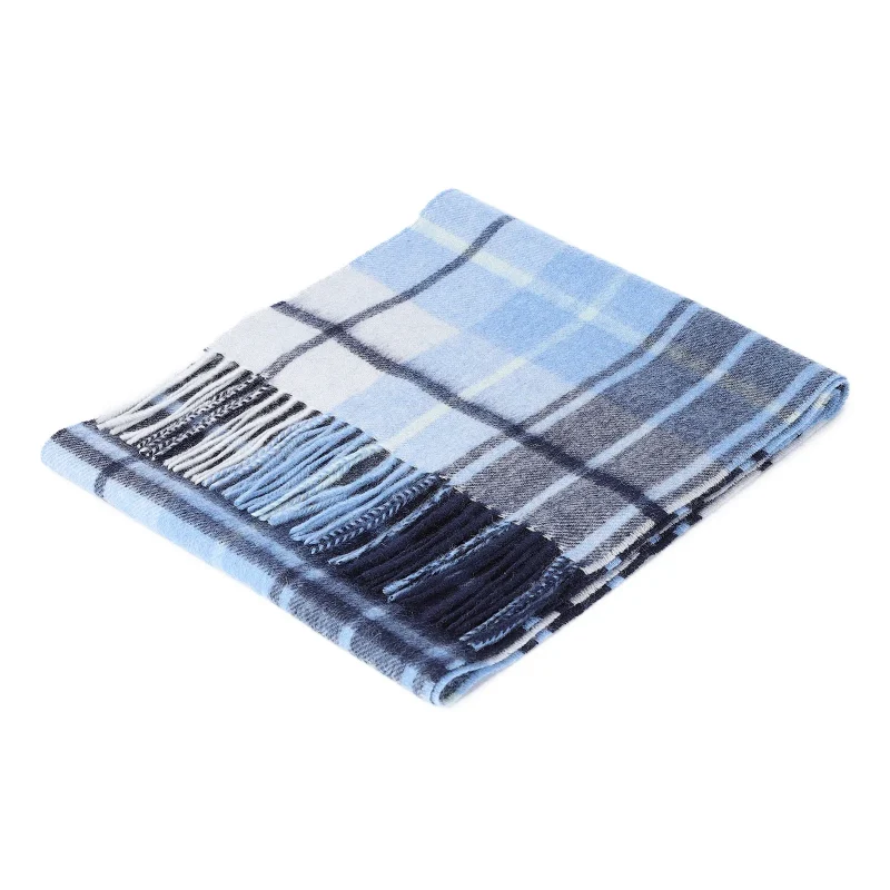 edinburgh 100 lambswool tartan scarf mill check eclipse