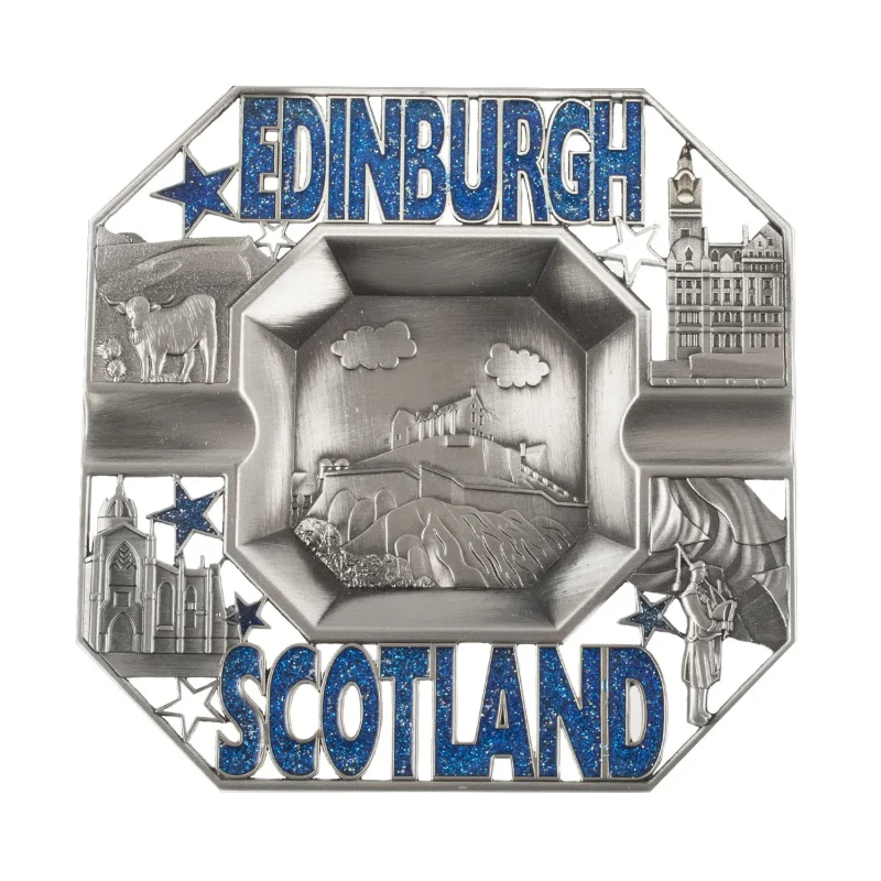 edinburgh blue letter ashtrey scotland