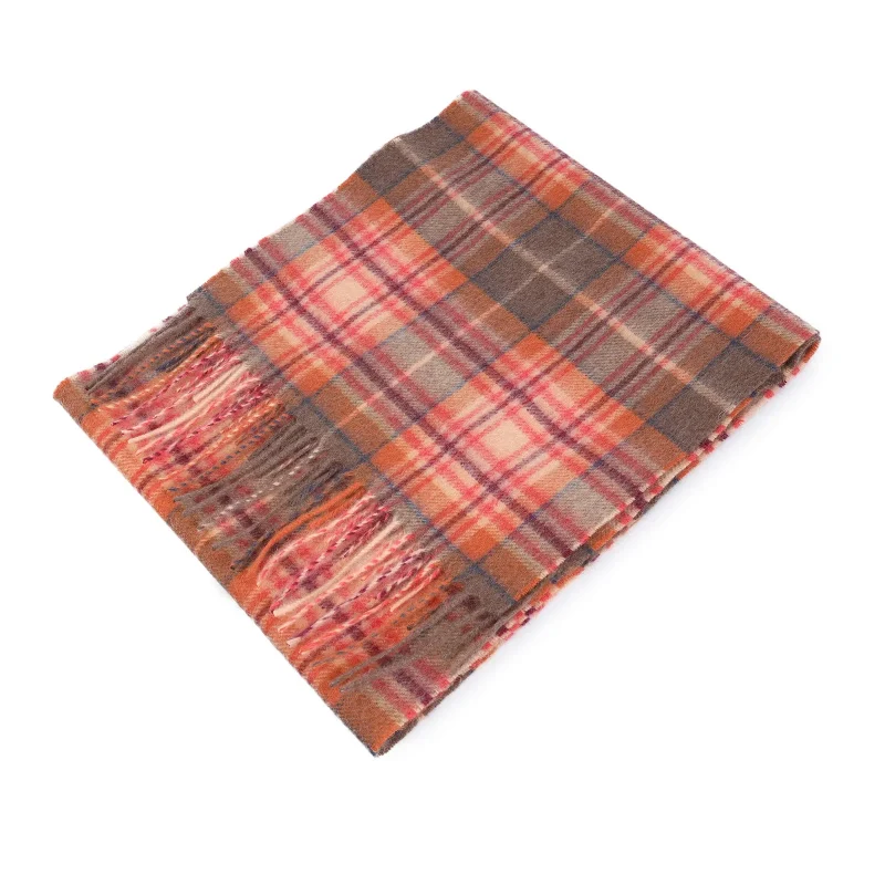 edinburgh cashmere scarf mackellar ginger