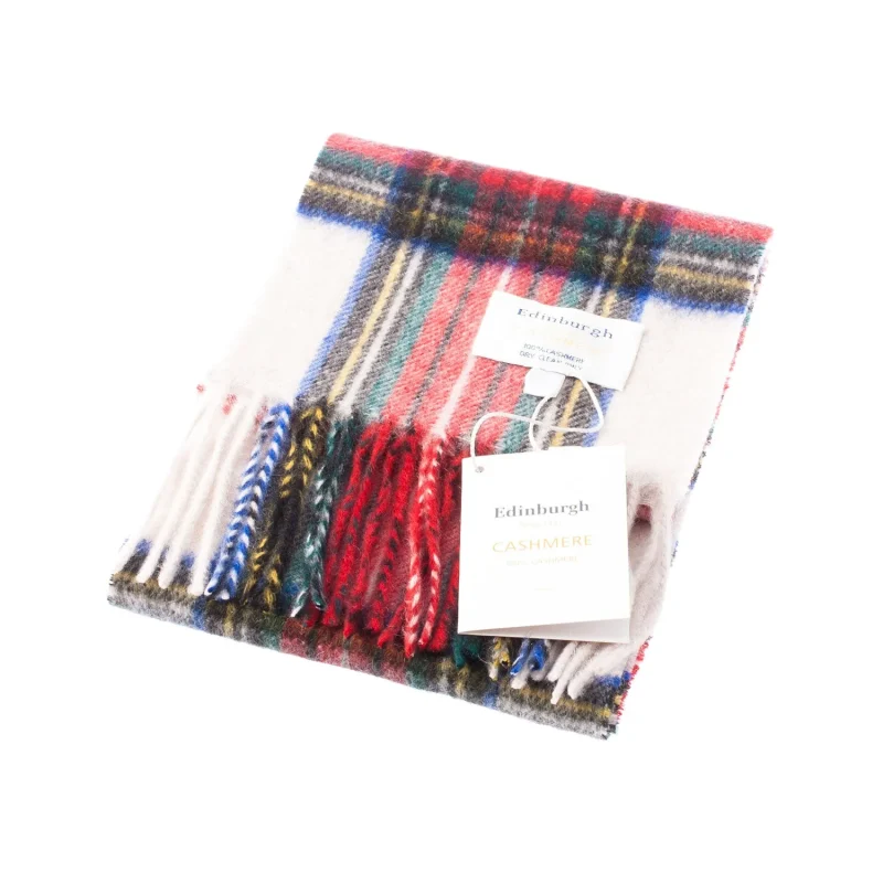 edinburgh cashmere stewart mini scarf