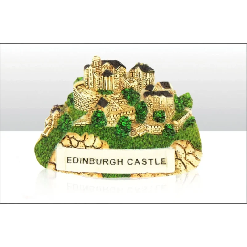 edinburgh castle fridge magnet collectible