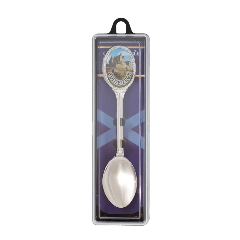 edinburgh castle oval photostone spoon