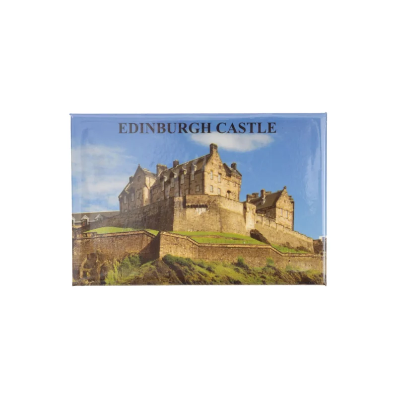 edinburgh castle photo magnet