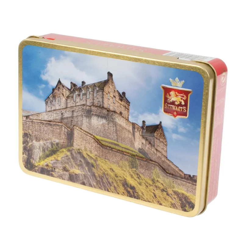 edinburgh castle shortbread tin 150g