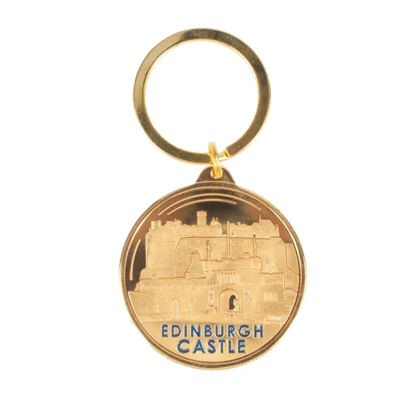 edinburgh castle souvenir keyring 2014