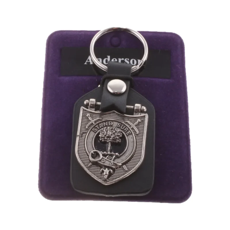 edinburgh clan crest keyring