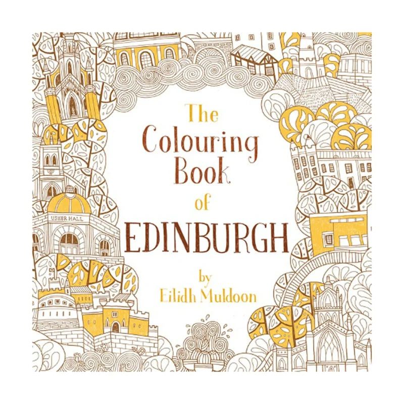 edinburgh coloring book for adults