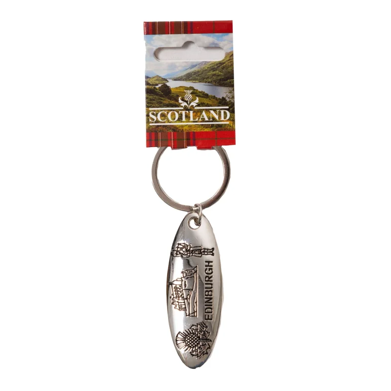 edinburgh icons bottle opener keyring