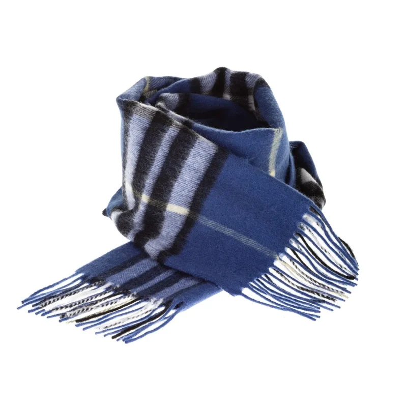 edinburgh lambswool scarf ultramarine scotty thom