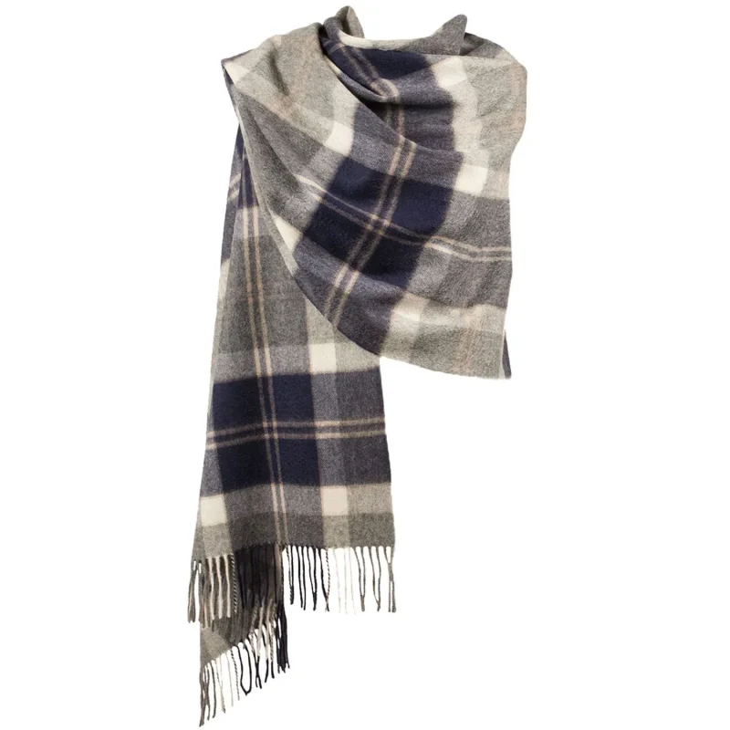 edinburgh lambswool silver stole by bannockbane