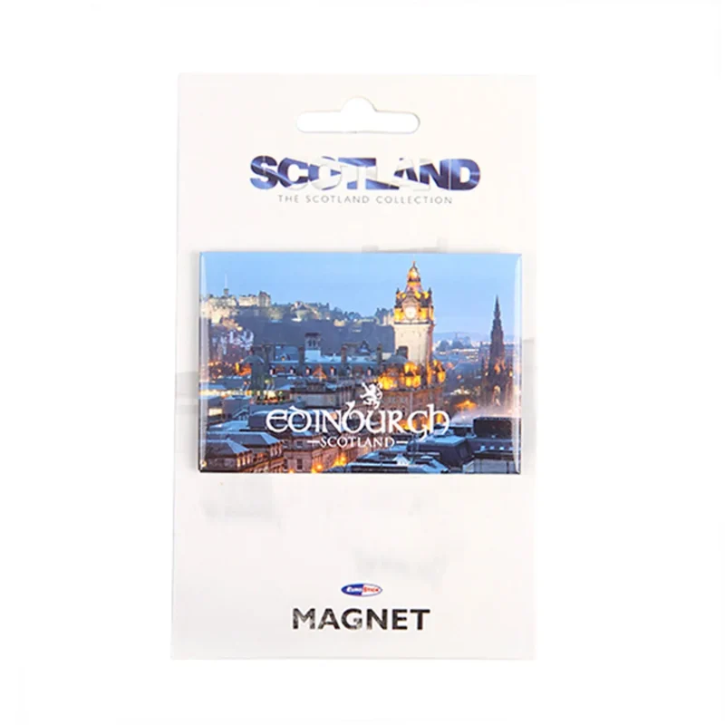 edinburgh scenic tin magnet