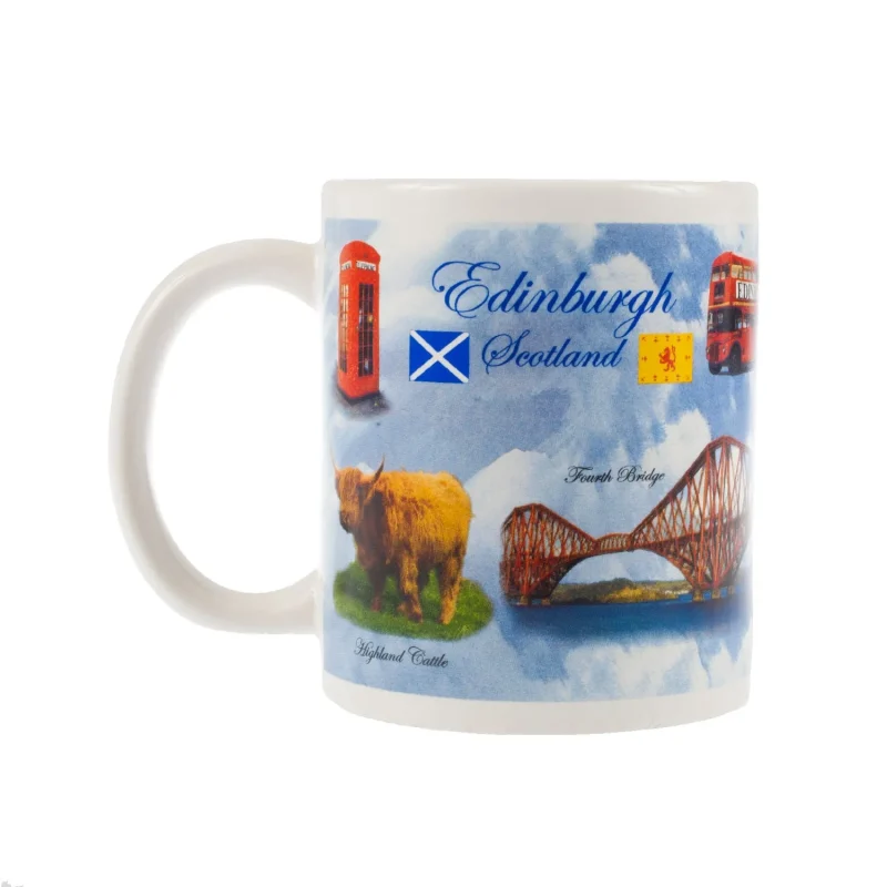 edinburgh scotland landscape mug