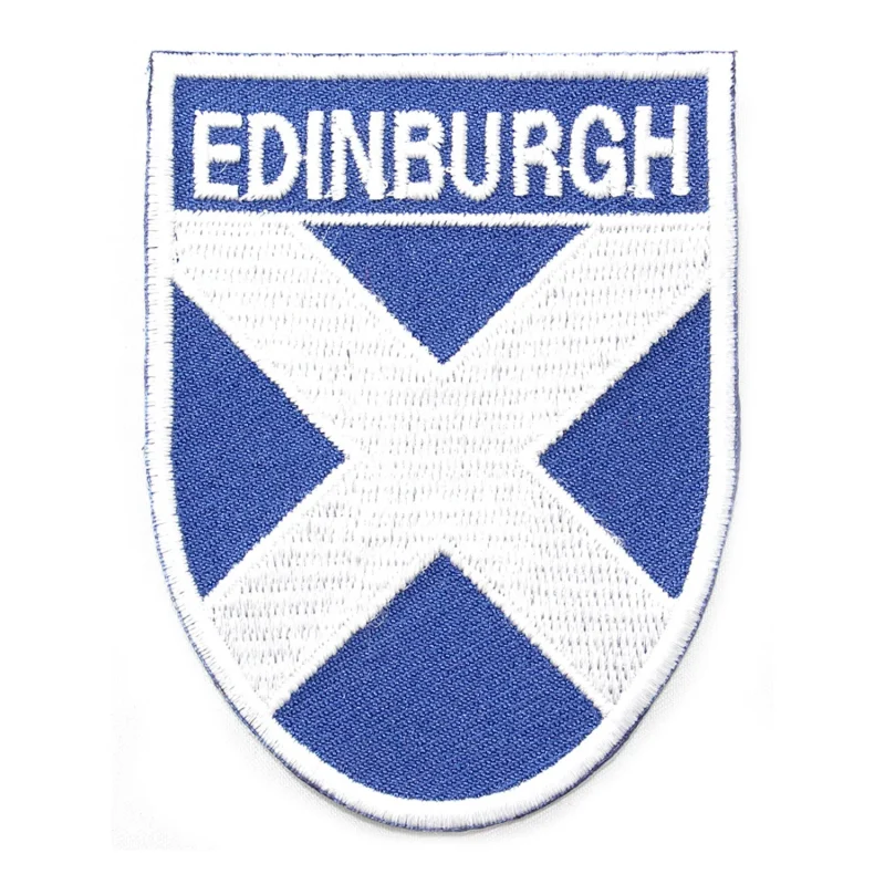 edinburgh shield embroidery patch