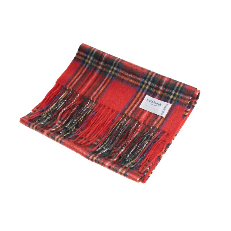 edinburgh stewart royal scarf 100 lambswool