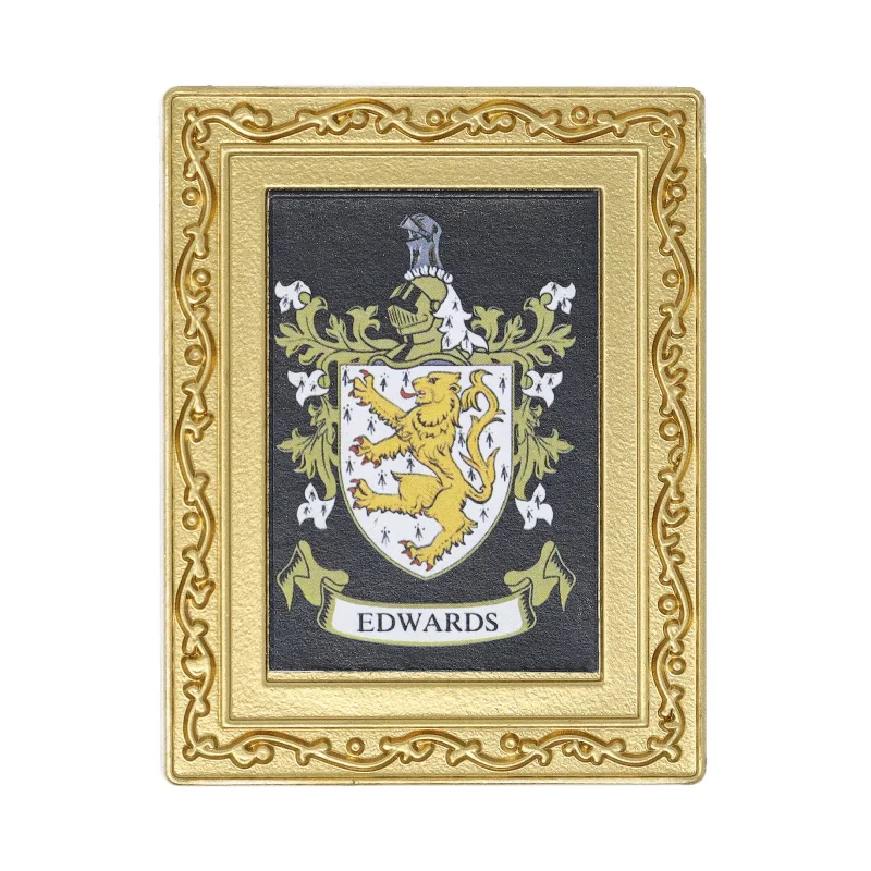 edwards coat of arms fridge magnet