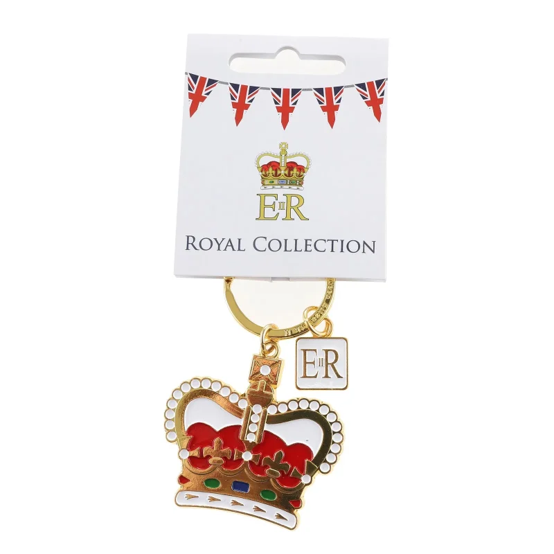 elegant crown keyring