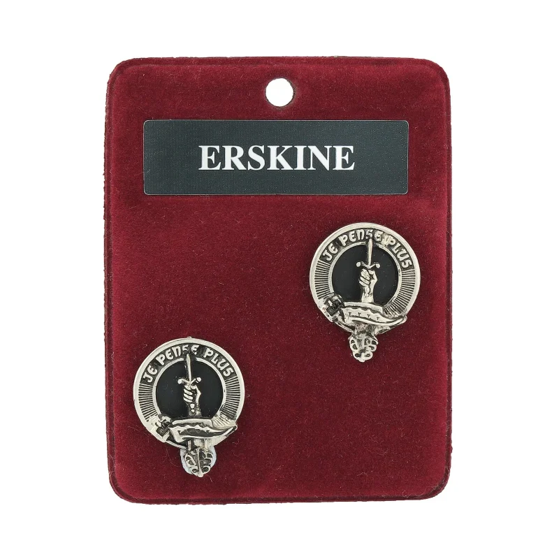 elegant erskine art pewter cufflinks