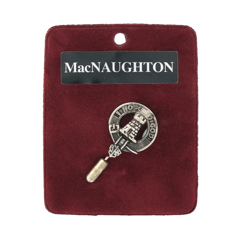 elegant macnaughton art pewter lapel pin