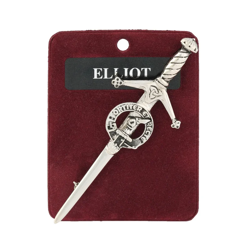 elegant pewter kilt pin elliot